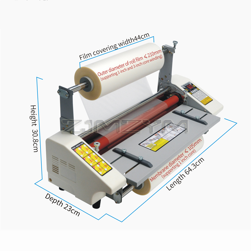 9460T A2+ 110V 220V Paper Lami - огляд і ціна Laminator Cold Roll