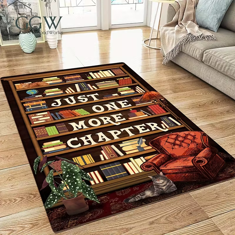 Bookshelf Area Rug for Teen St - огляд і ціна Commercial Book Printing Machines