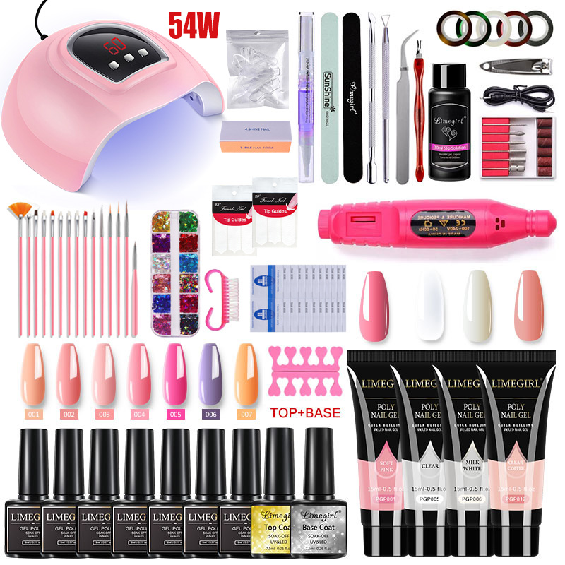 Nail Extension Kit Acrylic Gel - огляд і ціна Exposure Unit Uv