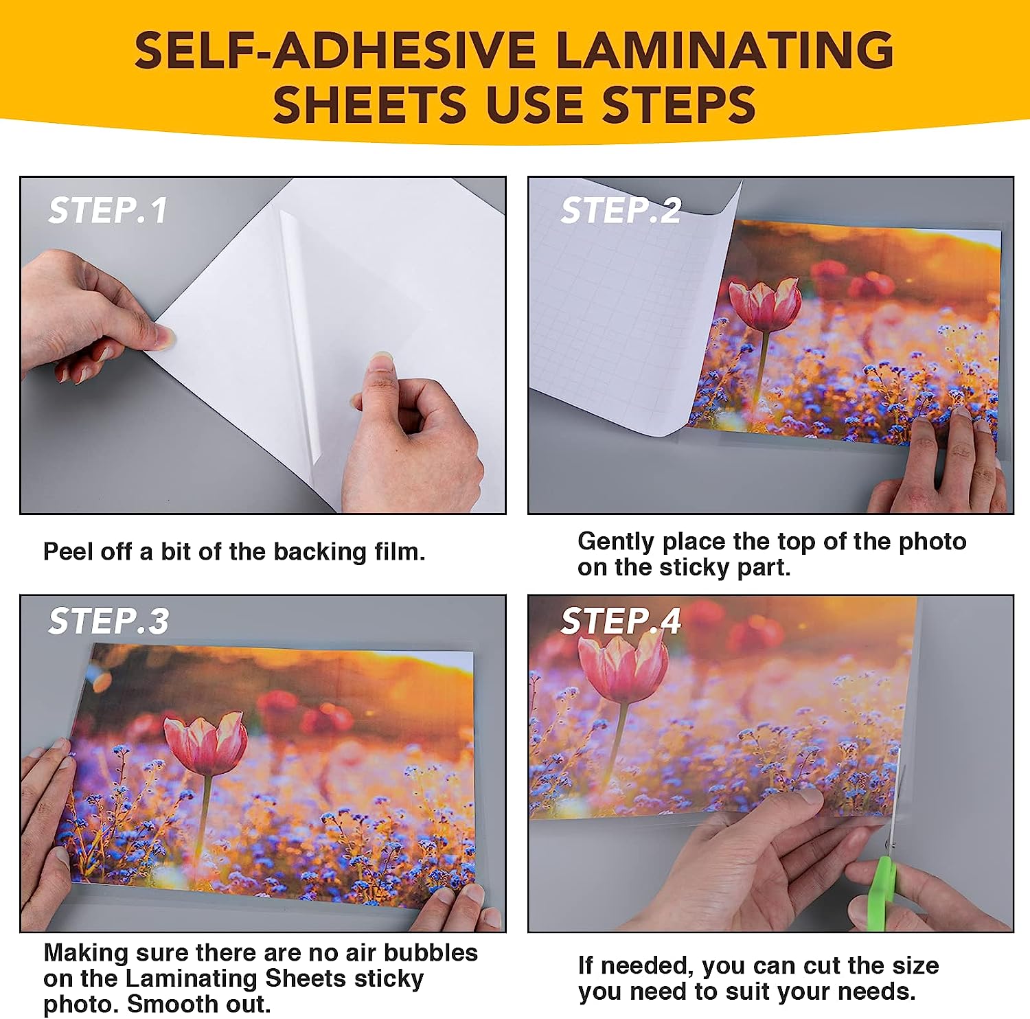20 Sheets- A4 Size: 8.3x11.7 I - огляд і ціна Laminator Cold Roll