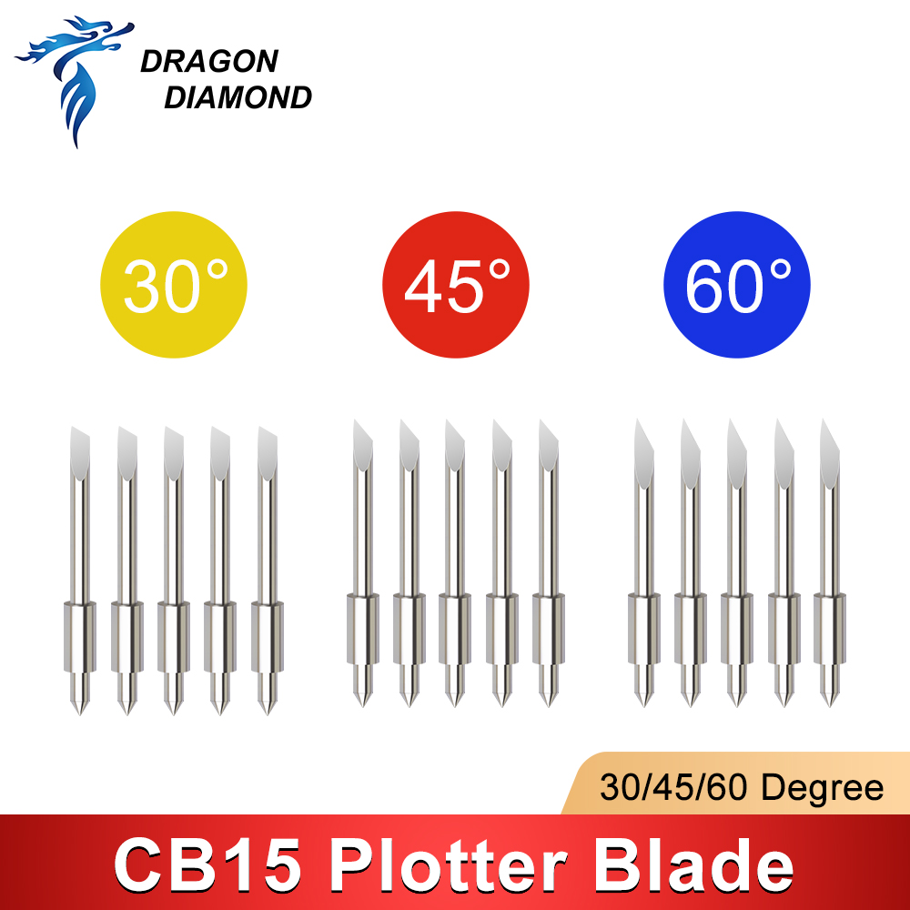 DRAGON DIAMOND 5 PCS 30/45/60  - огляд і ціна Cutting Plotter Blade