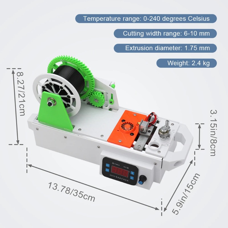 3D Printing Filament Making Ma - огляд і ціна Commercial Printing Products