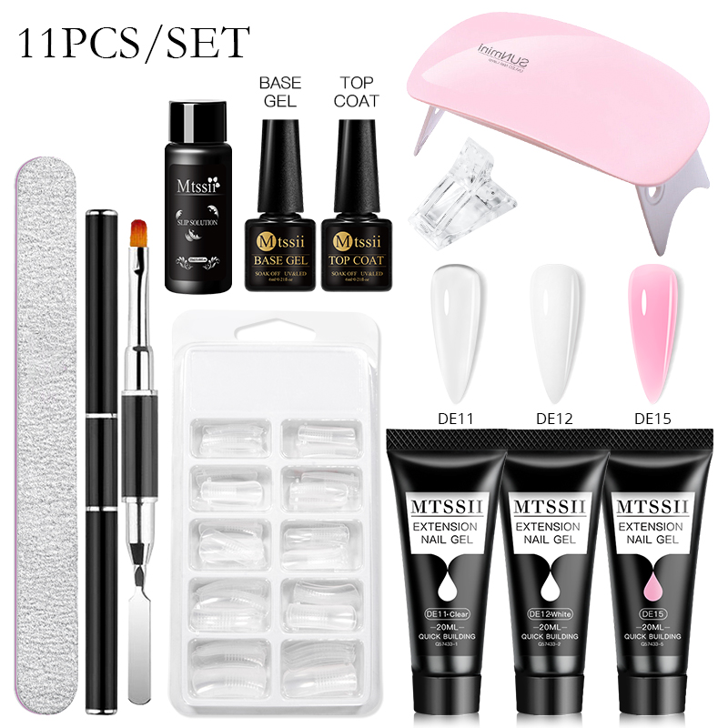 Mtssii 17PCS/Set 20ml Nail Ext - огляд і ціна Exposure Unit Uv