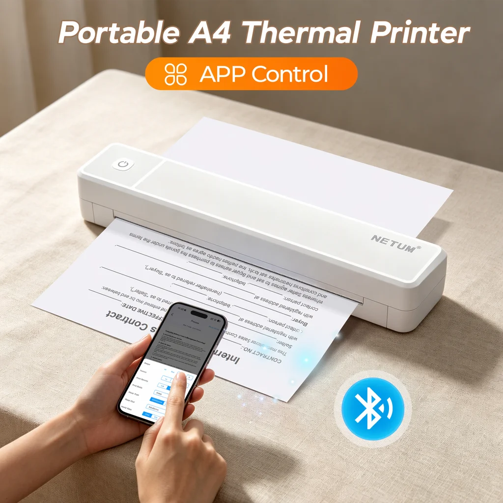 Mini A4 Thermal Printer Suppor - огляд і ціна Commercial Book Printing Machines