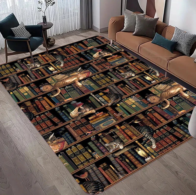Vintage Book Print Area Rug, R - огляд і ціна Commercial Book Printing Machines